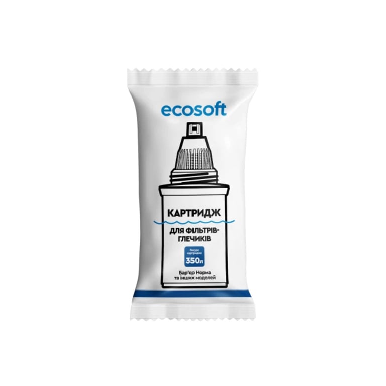 Картридж для фільтра глечика Ecosoft Бар''єр 4шт (CRVK4BARECO) - фото 3