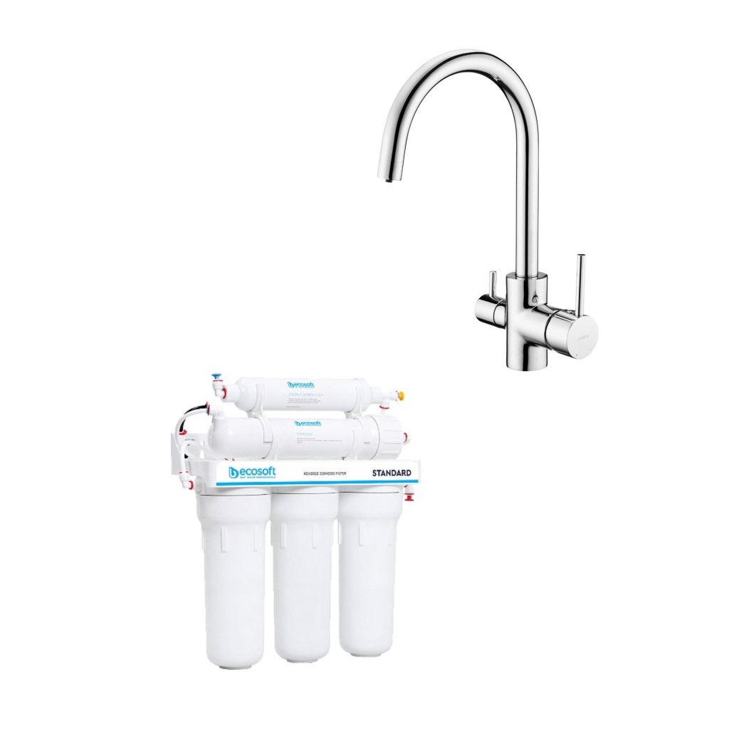 Змішувач Deante з фільтром зворотного осмосу Ecosoft Standard (BCH_064M_PROMOSET) - фото 1