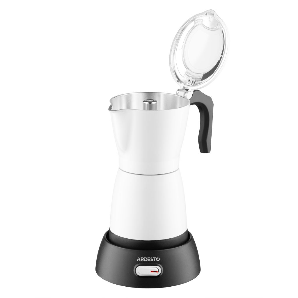Гейзерна кавоварка Ardesto CMM-X300W - фото 4 Гейзерна кавоварка Ardesto CMM-X300W - фото 4