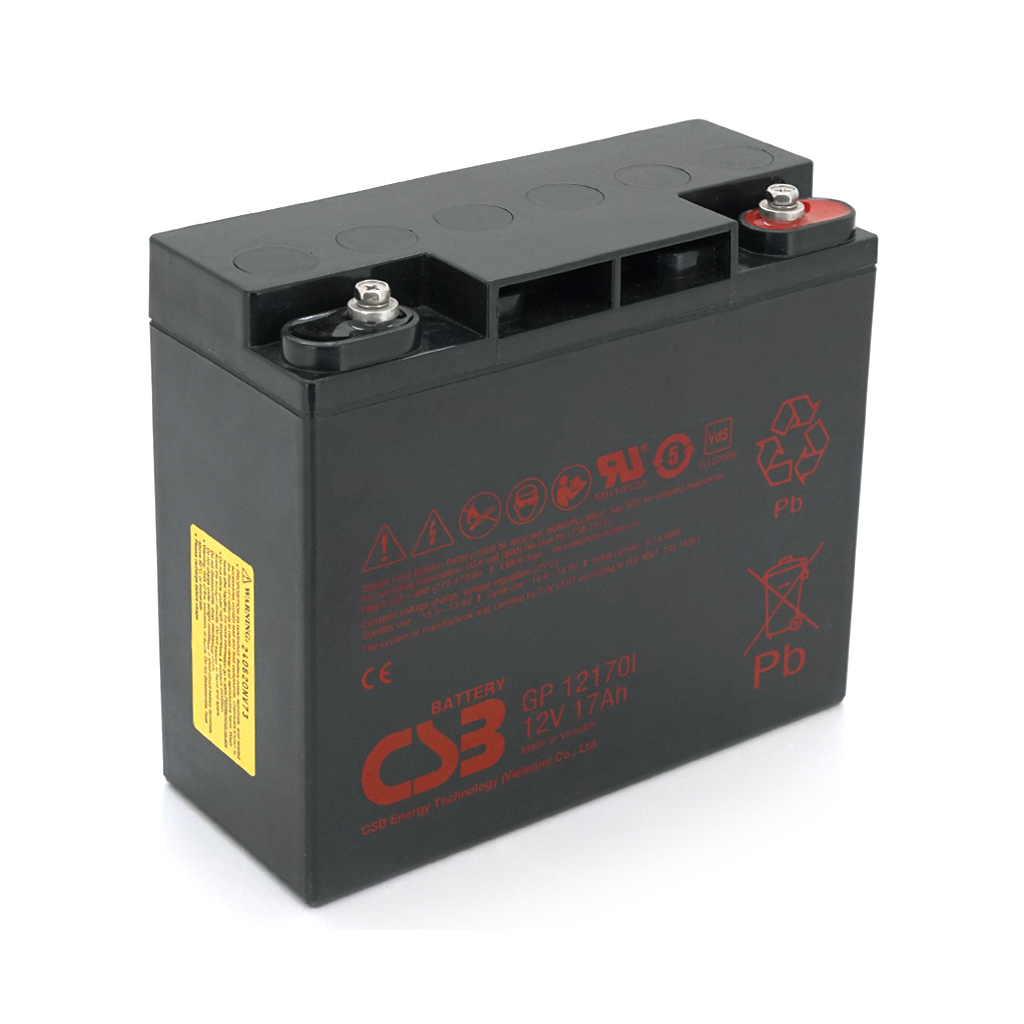 Батарея до ДБЖ CSB 12V 17Ah M5 (GP12170I) Батарея до ДБЖ CSB 12V 17Ah M5 (GP12170I)