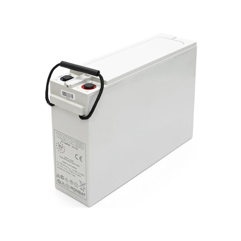 Батарея до ДБЖ MONBAT 12V-100Ah, AGM FRONT TERMINAL (12MVR100Gr) - фото 1
