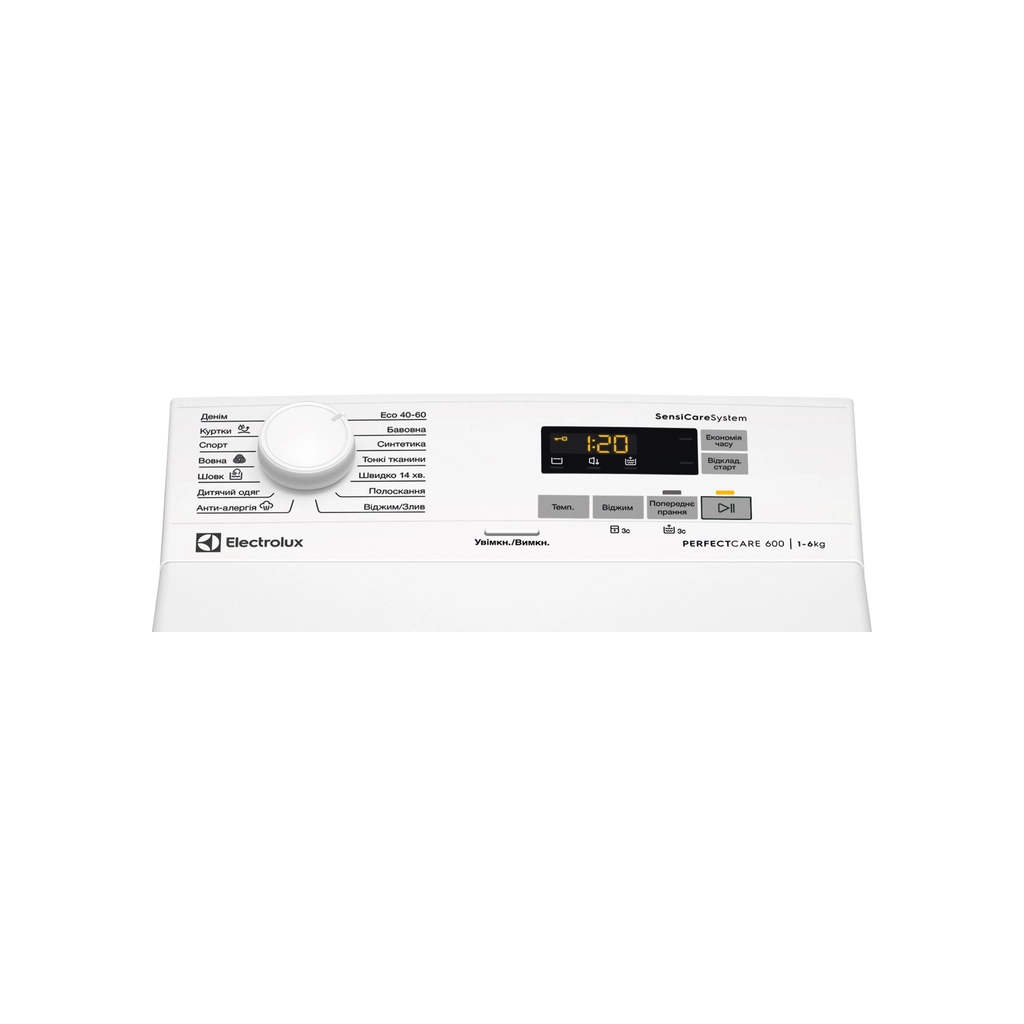 Пральна машина Electrolux EW6T506U - фото 2 Пральна машина Electrolux EW6T506U - фото 2
