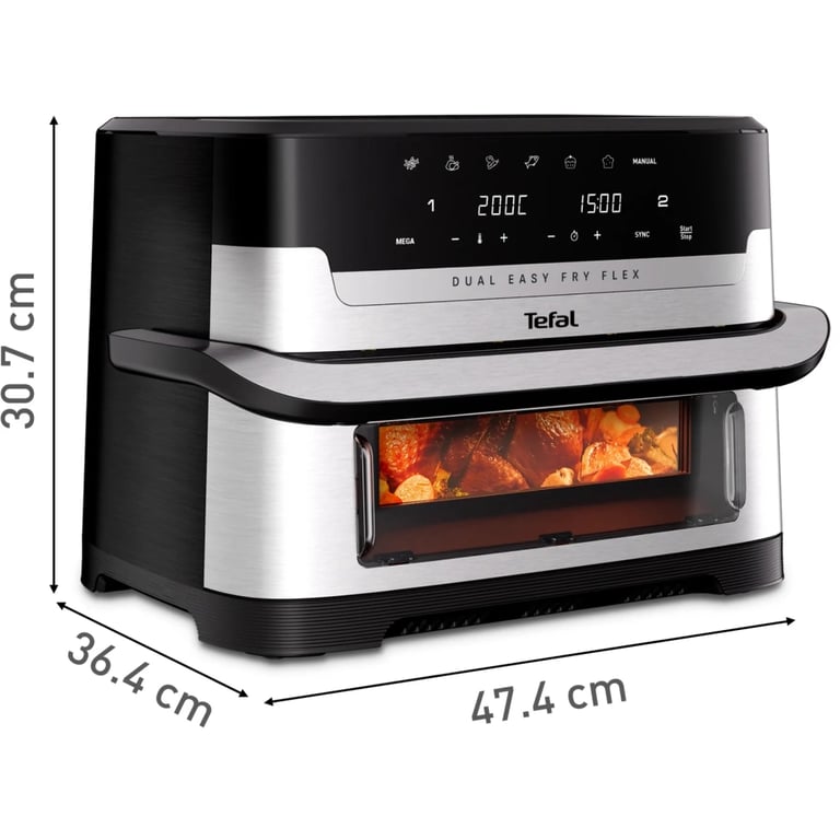 Мультипіч Tefal Dual Easy Fry Flex (EY922DE0) - фото 4