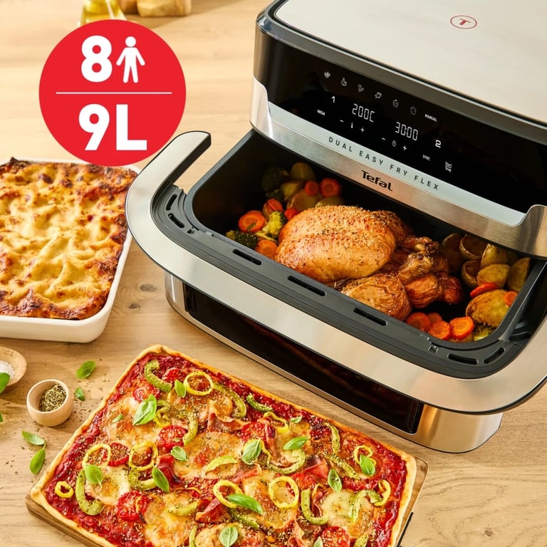 Мультипіч Tefal Dual Easy Fry Flex (EY922DE0) - фото 7
