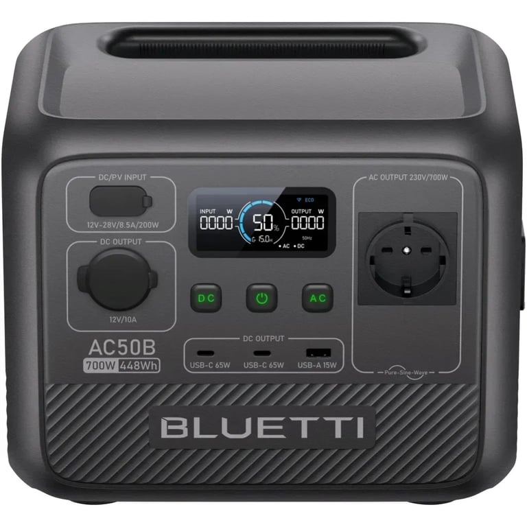 Зарядна станція BLUETTI AC50B 700W 448Wh (AC50B) - фото 2