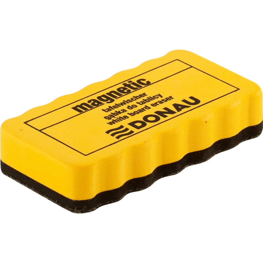 Губка для дошок Donau для сухого стирання 110 х 57 х 52 мм 1 шт, Жовтий (7638001-99) Губка для дошок Donau для сухого стирання 110 х 57 х 52 мм 1 шт, Жовтий (7638001-99)