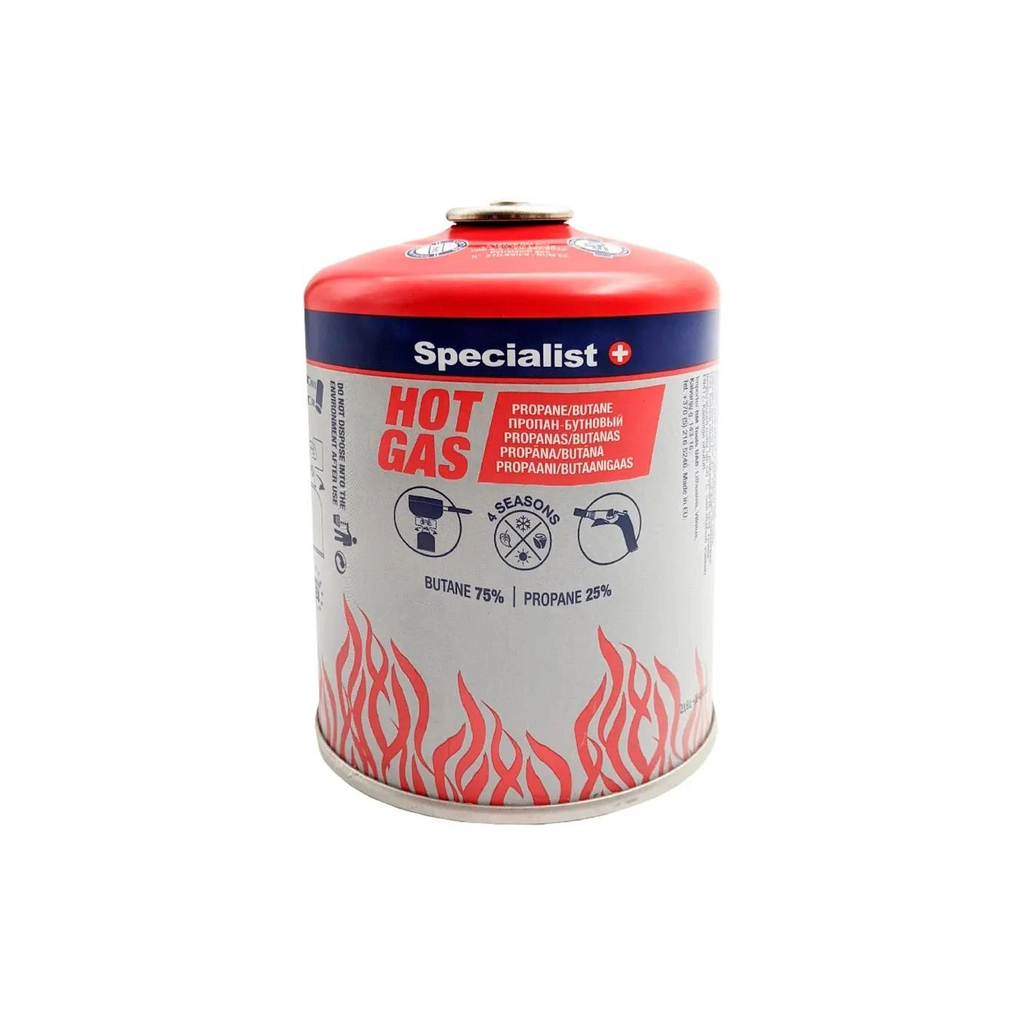 Газовий балон Specialist 450 г різьбове з%27єднання (68-007) Газовий балон Specialist 450 г різьбове з%27єднання (68-007)