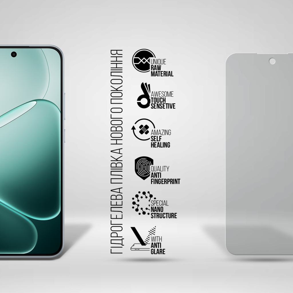 Плівка захисна Armorstandart hydrogel Matte OPPO A6 Pro 4G (ARM89181) - фото 2 Плівка захисна Armorstandart hydrogel Matte OPPO A6 Pro 4G (ARM89181) - фото 2