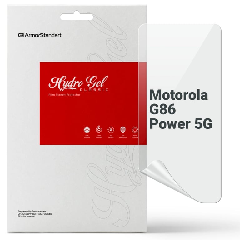 Плівка захисна Armorstandart hydrogel Motorola G86 Power 5G (ARM86579) - фото 1