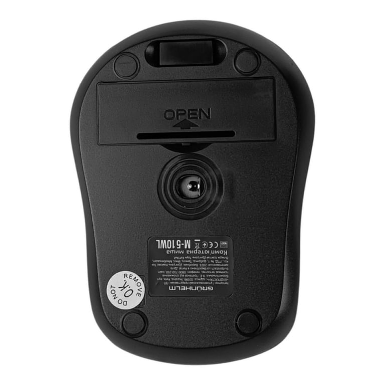 Мишка Grunhelm M-510WL Wireless Black/Red (126870) - фото 3