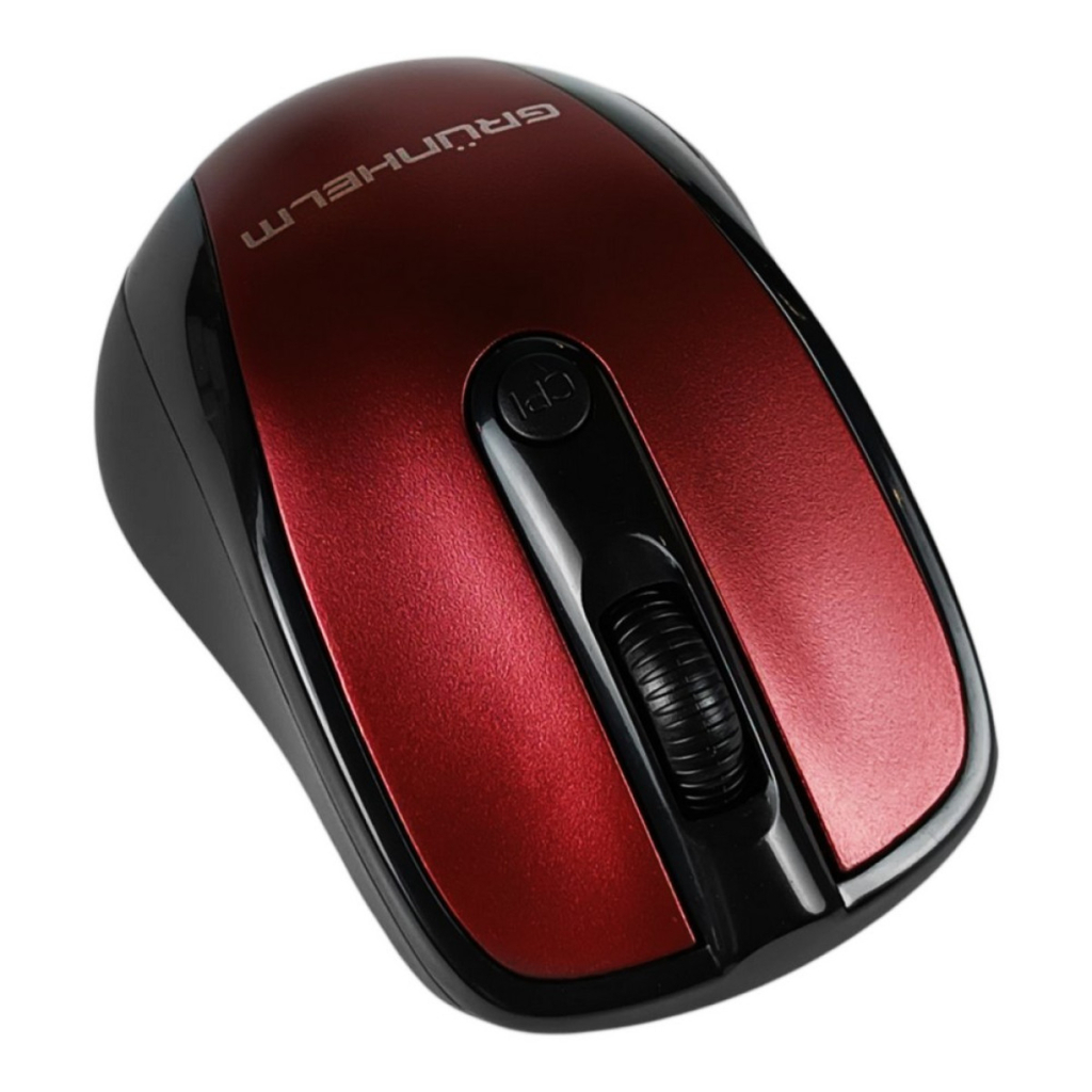 Мишка Grunhelm M-510WL Wireless Black/Red (126870) - фото 5 Мишка Grunhelm M-510WL Wireless Black/Red (126870) - фото 5
