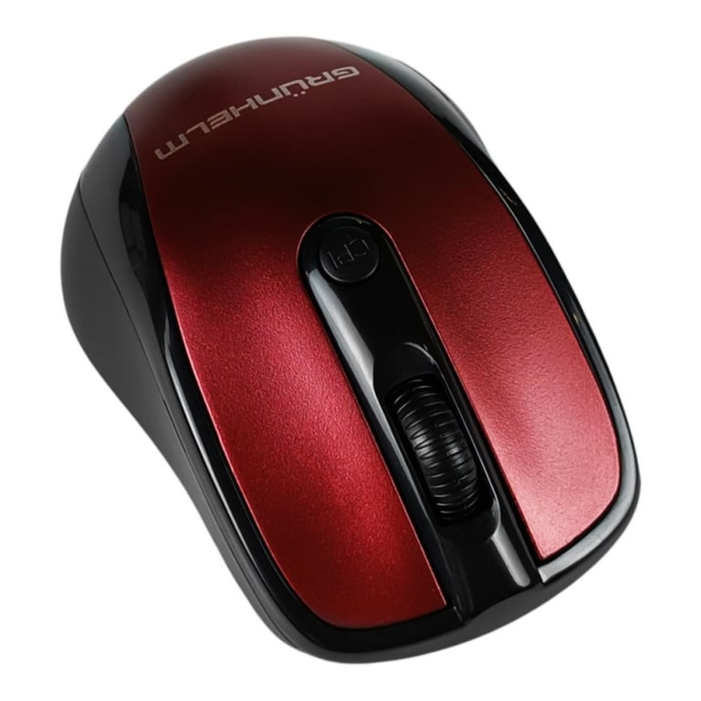Мишка Grunhelm M-510WL Wireless Black/Red (126870) - фото 5
