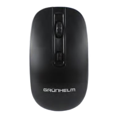 Мишка Grunhelm M-381WD USB Black (126868) - фото 1