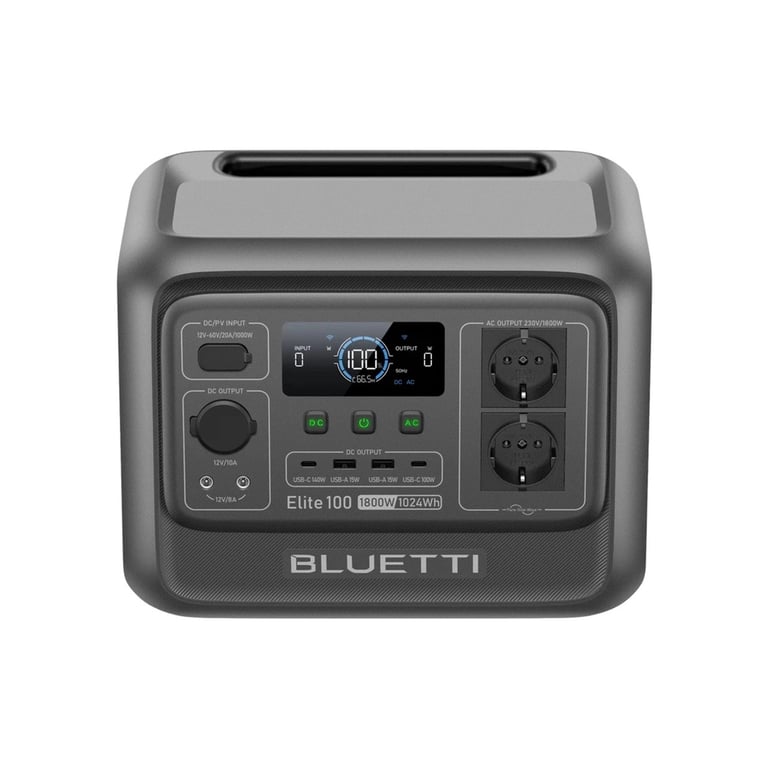 Зарядна станція BLUETTI Elite 100 V2, 1800W 1024Wh (EL100V2) - фото 4