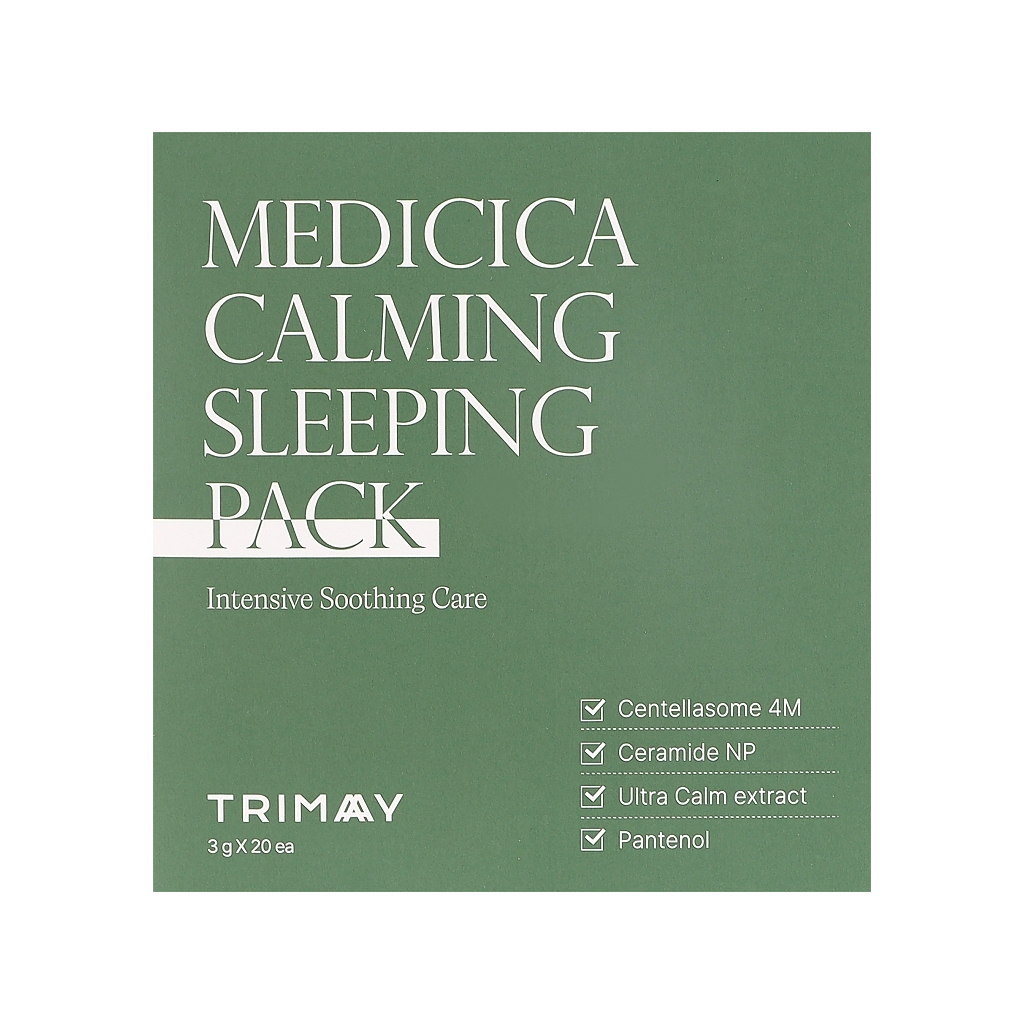Маска для обличчя Trimay Medicica Calming Sleeping Pack 20 х 3 г (8809822540617) - фото 1