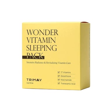 Маска для обличчя Trimay Wonder Vitamin Sleeping Pack 20 х 3 г (8809822541089) - фото 1