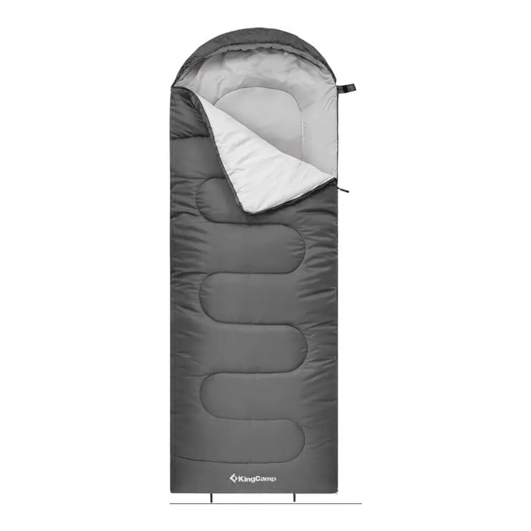 Спальний мішок KingCamp Oasis 250S Grey (KS3221_MEDIUMGREY_L) - фото 1