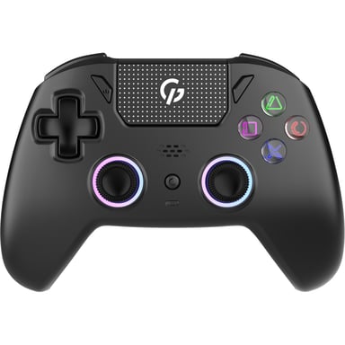 Геймпад GamePro GPS20B 2.4G/BT 5.1/USB (Switch/PC/PS/iOS/Android) RGB Black (GPS20B) - фото 1