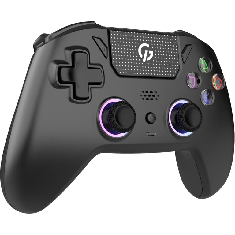 Геймпад GamePro GPS20B 2.4G/BT 5.1/USB (Switch/PC/PS/iOS/Android) RGB Black (GPS20B) - фото 2