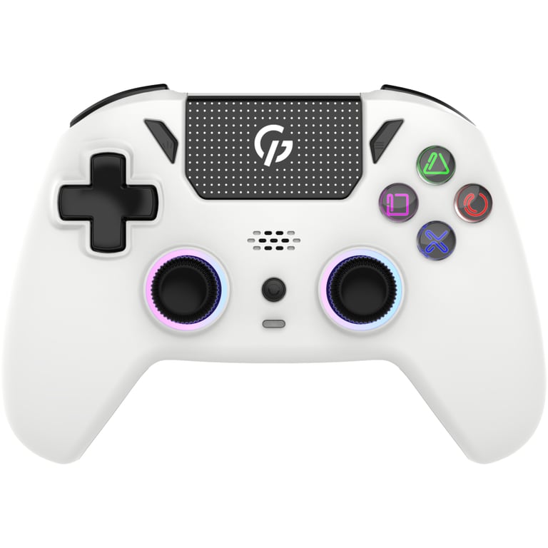 Геймпад GamePro GPS20W 2.4G/BT 5.1/USB (Switch/PC/PS/iOS/Android) RGB White (GPS20W) - фото 1