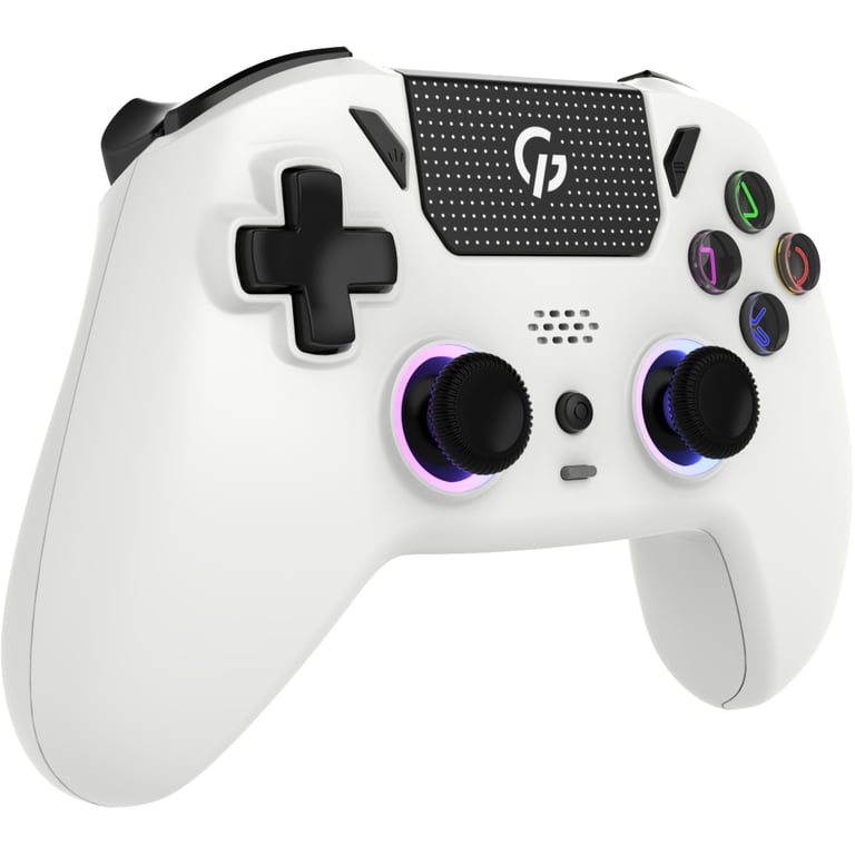 Геймпад GamePro GPS20W 2.4G/BT 5.1/USB (Switch/PC/PS/iOS/Android) RGB White (GPS20W) - фото 2