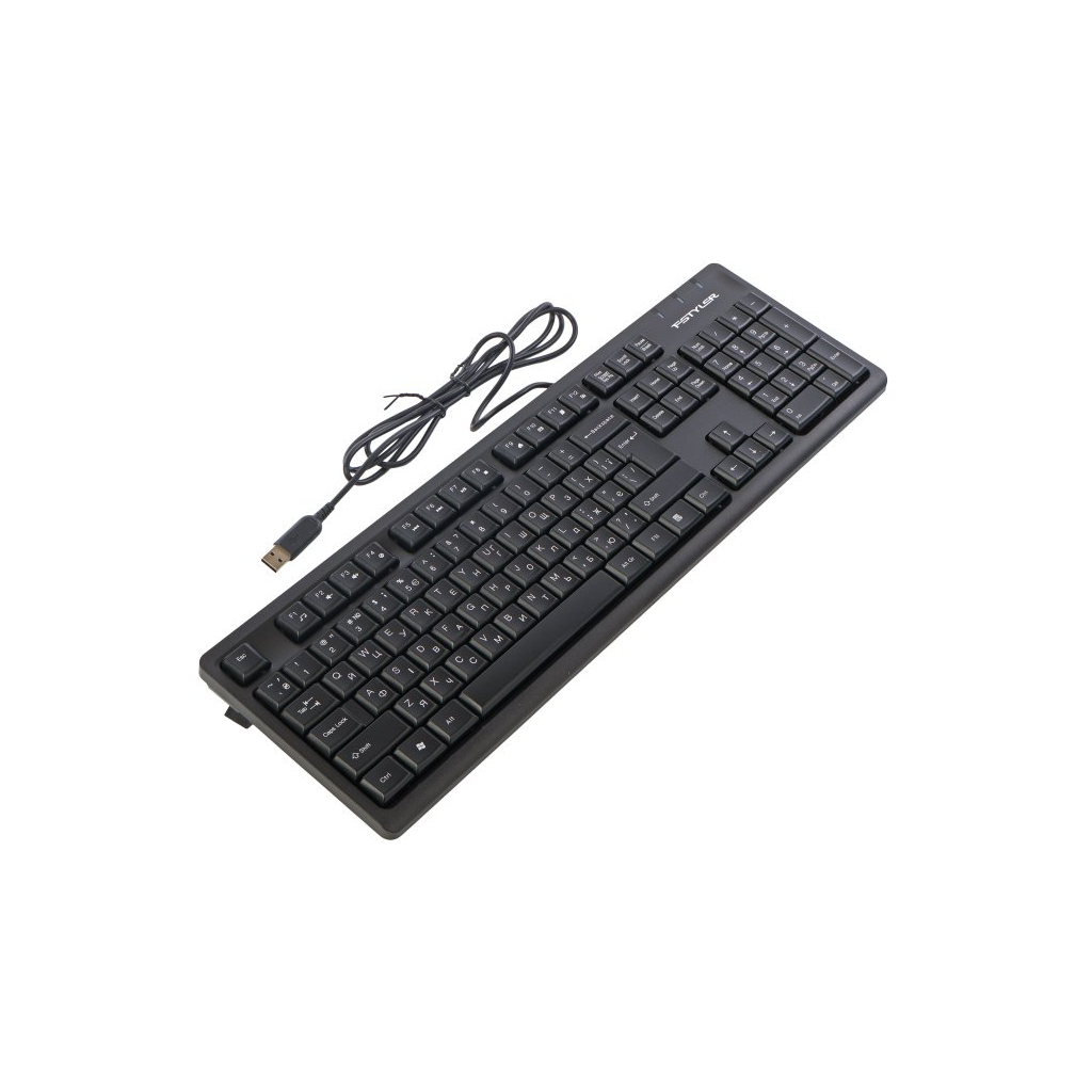 Клавіатура A4Tech FK12 USB UA Black (4711421003148) - фото 4 Клавіатура A4Tech FK12 USB UA Black (4711421003148) - фото 4