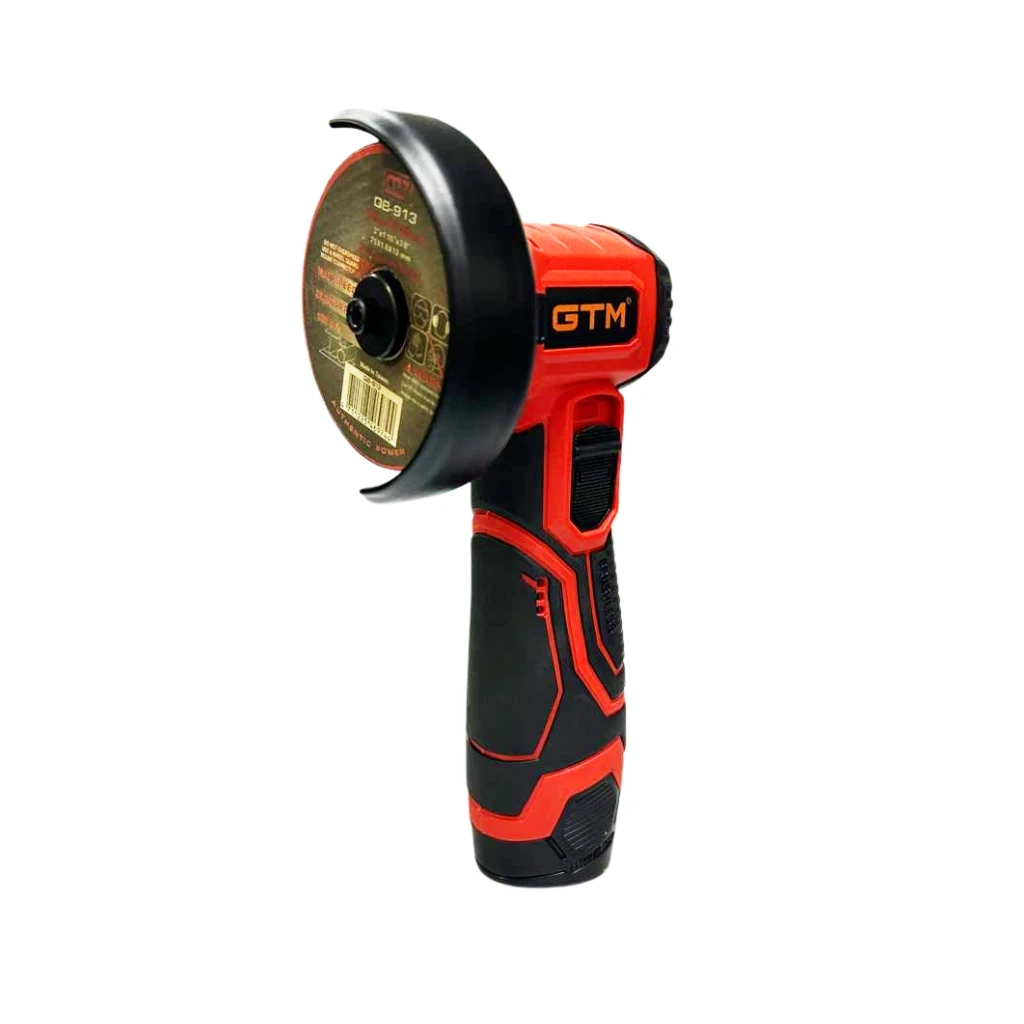 Шліфувальна машина GTM MAGC12/76BL, 12V, 2Ah, 76мм, 19500об/хв (MAGC12/76BL_KIT) - фото 1