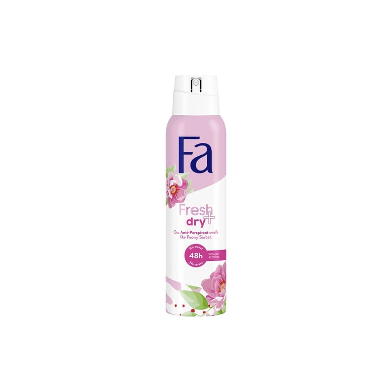 Антиперспірант Fa Fresh & Dry Сорбет і півонія 150 мл (9000101251166) - фото 1