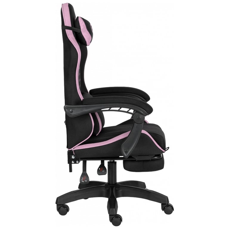 Крісло ігрове GT Racer X-2339 Black/Pink (X-2339 Fabric Black/Pink) - фото 3