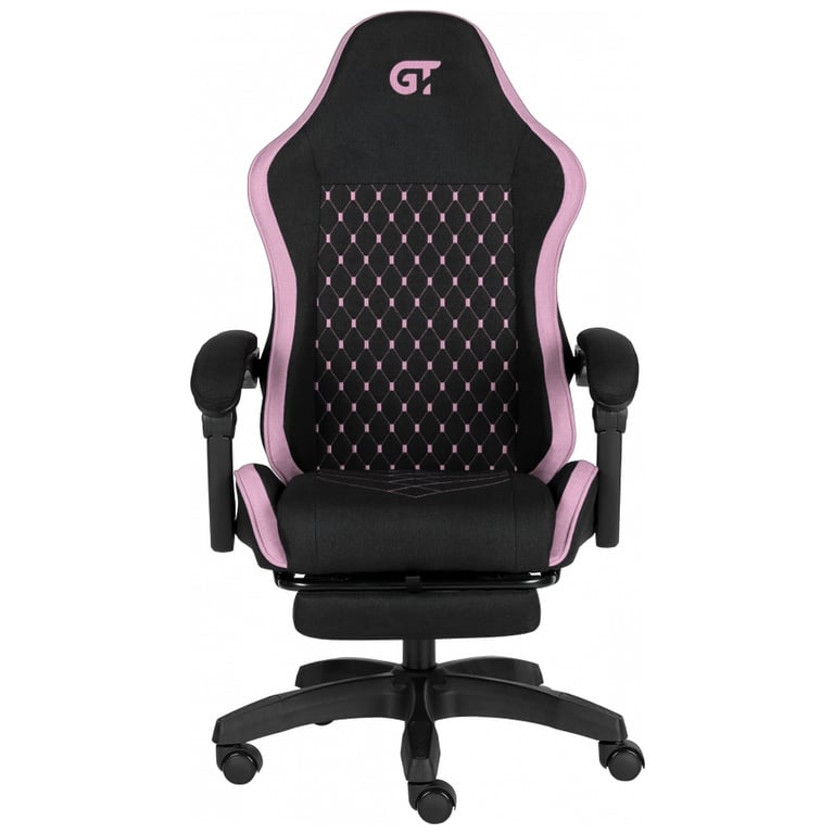 Крісло ігрове GT Racer X-2339 Black/Pink (X-2339 Fabric Black/Pink) - фото 4
