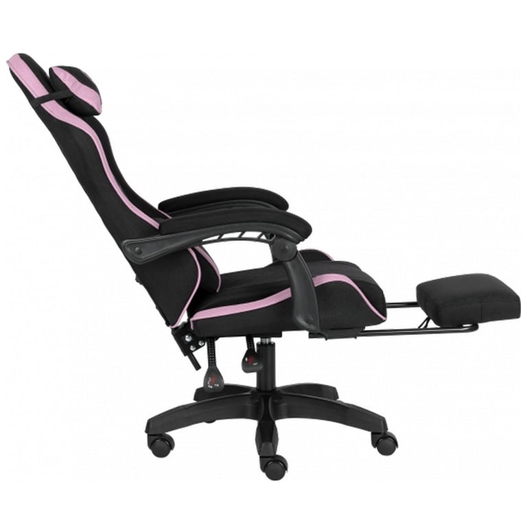 Крісло ігрове GT Racer X-2339 Black/Pink (X-2339 Fabric Black/Pink) - фото 6