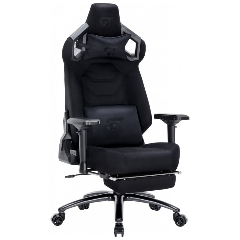Крісло ігрове GT Racer X-5099 Black (X-5099 Fabric Black) - фото 2