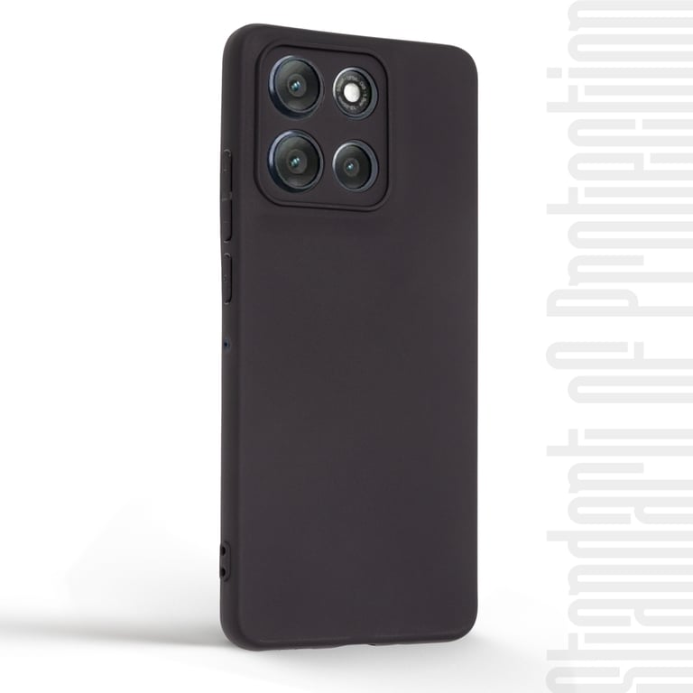 Чохол до мобільного телефона Armorstandart Matte Slim Fit Motorola G86 Power 5G Camera cover Black (ARM86603) - фото 2