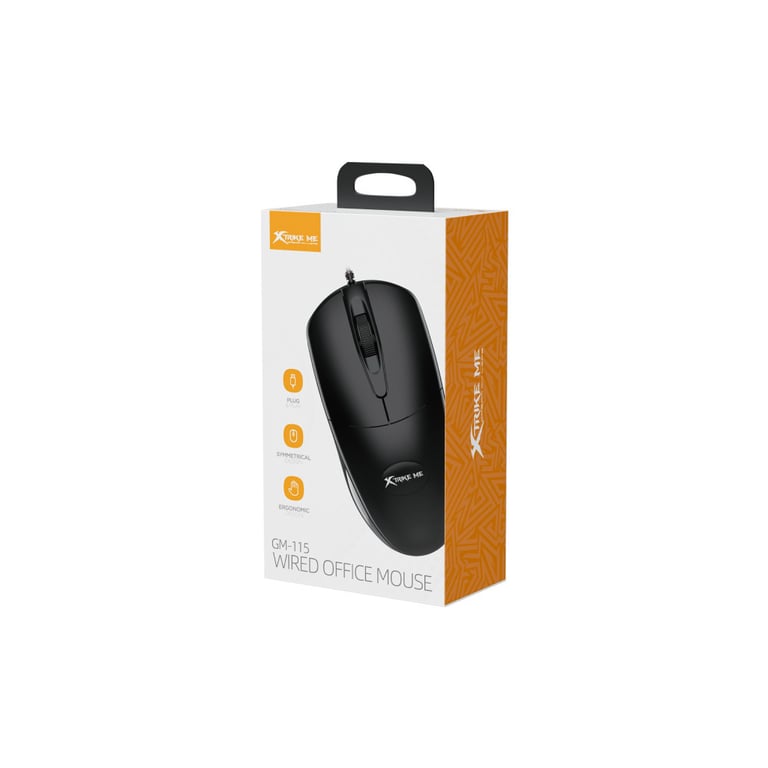 Мишка Xtrike ME GM-115 USB Black (GM-115) - фото 7