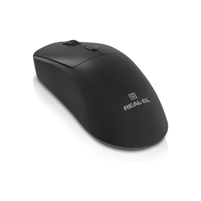 Мишка REAL-EL RM-317W Wireless Black (EL123200052) - фото 3