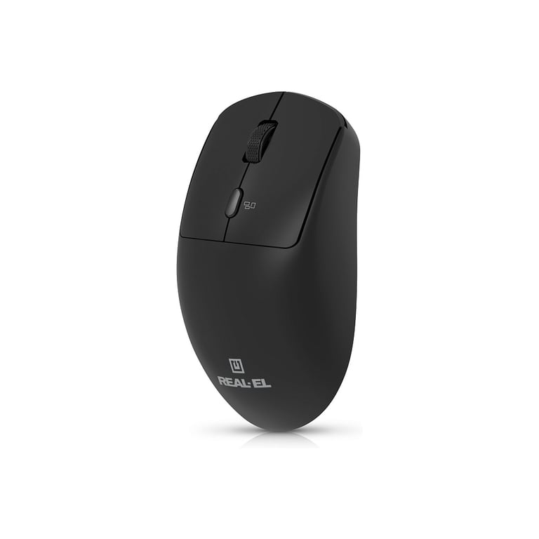 Мишка REAL-EL RM-317W Wireless Black (EL123200052) - фото 6