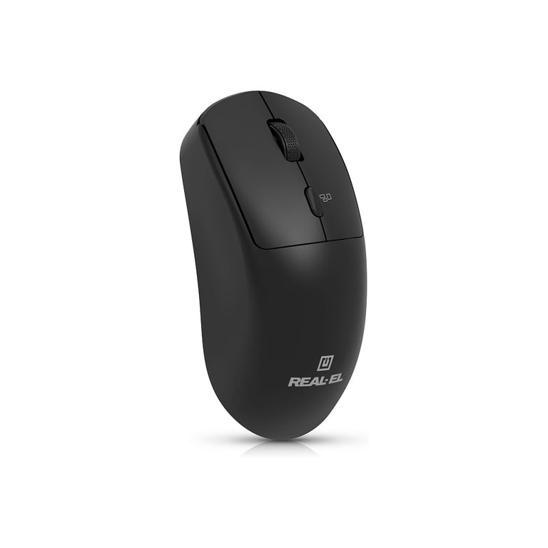 Мишка REAL-EL RM-317W Wireless Black (EL123200052) - фото 7