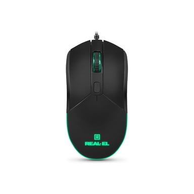 Мишка REAL-EL RM-515 USB Black (EL123200059)