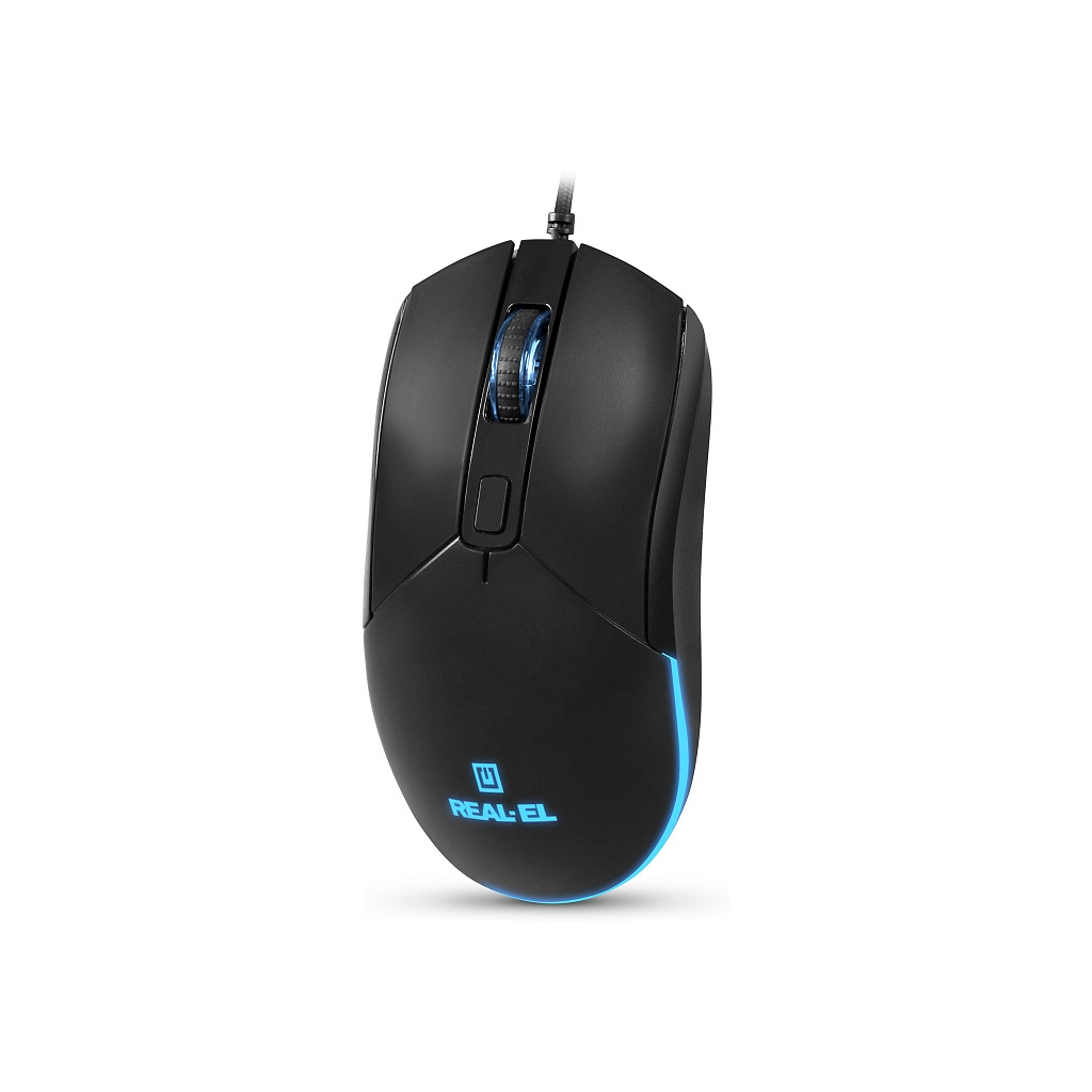 Мишка REAL-EL RM-515 USB Black (EL123200059) - фото 6 Мишка REAL-EL RM-515 USB Black (EL123200059) - фото 6