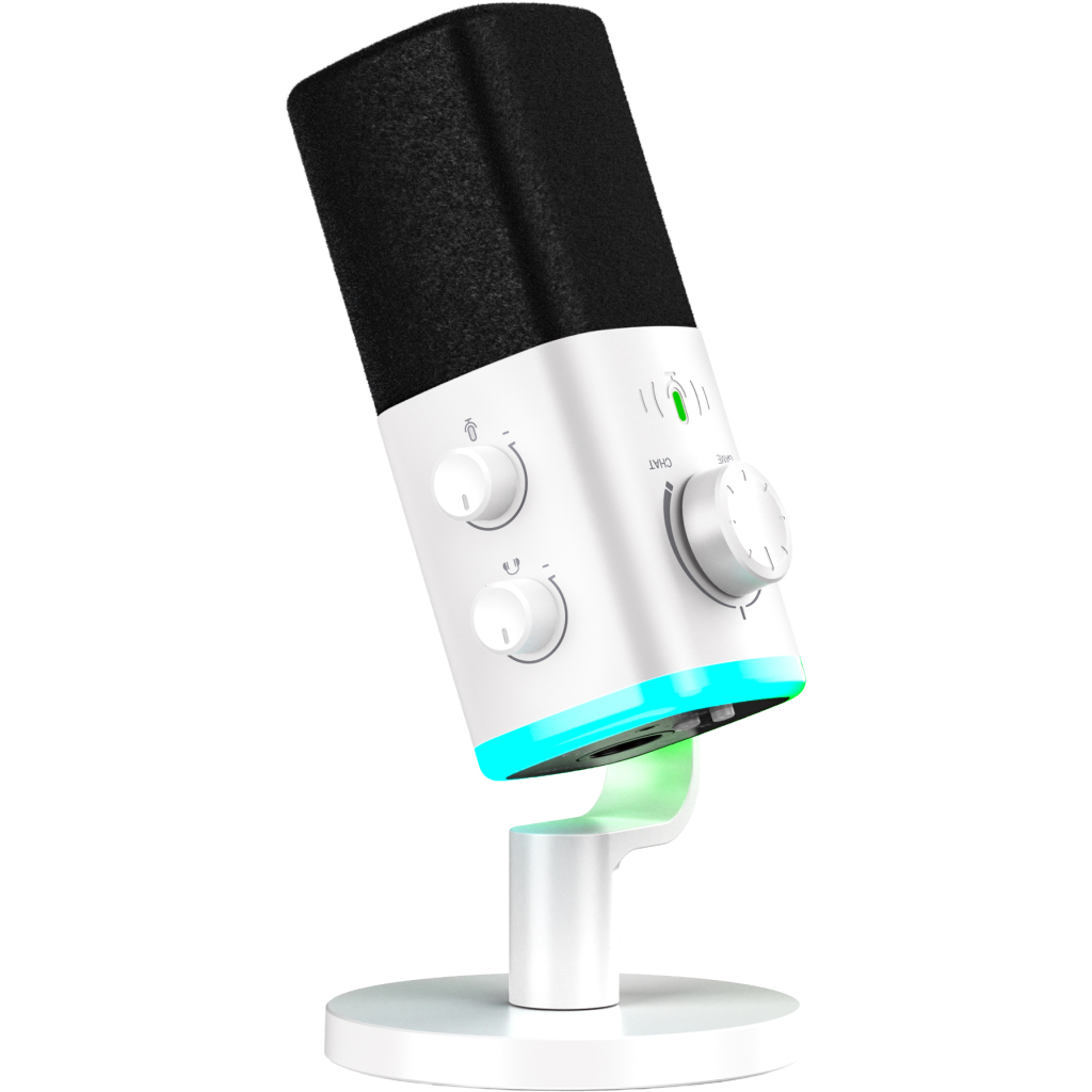 Мікрофон Fifine AM9W USB White (AM9W) - фото 4 Мікрофон Fifine AM9W USB White (AM9W) - фото 4