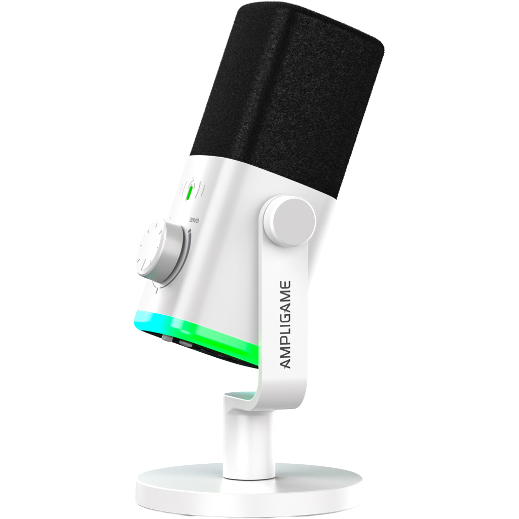 Мікрофон Fifine AM9W USB White (AM9W) - фото 5 Мікрофон Fifine AM9W USB White (AM9W) - фото 5