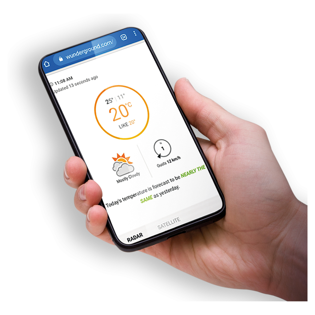 Метеостанція Sencor SWS10500WIFI - фото 11 Метеостанція Sencor SWS10500WIFI - фото 11