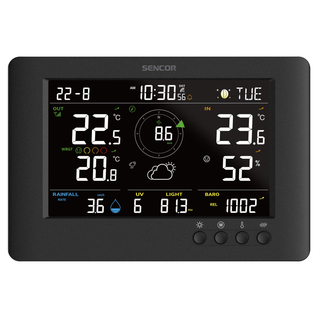 Метеостанція Sencor SWS9500 - фото 6 Метеостанція Sencor SWS9500 - фото 6