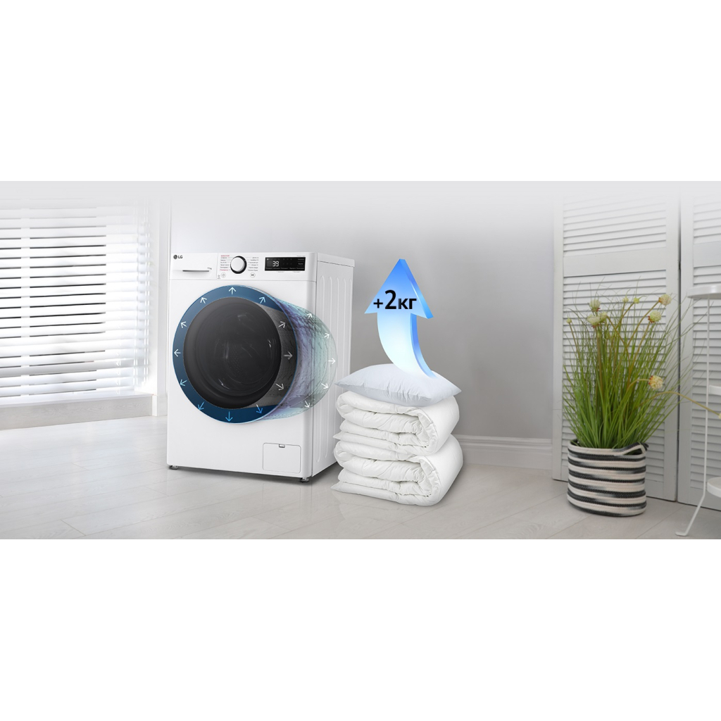 Пральна машина LG F4Y5ES0W - фото 3 Пральна машина LG F4Y5ES0W - фото 3