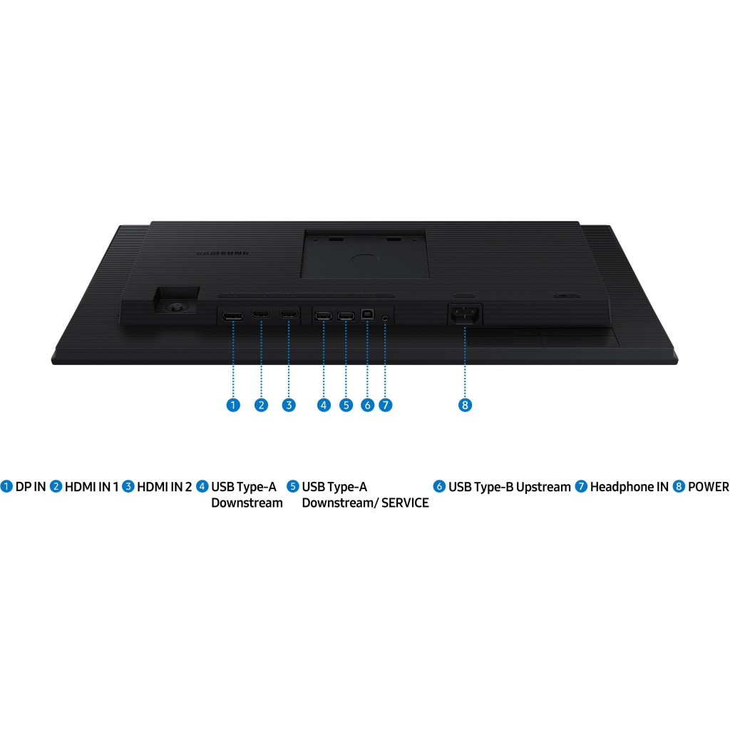 Монітор Samsung LS24D400GAIXUA - фото 4 Монітор Samsung LS24D400GAIXUA - фото 4