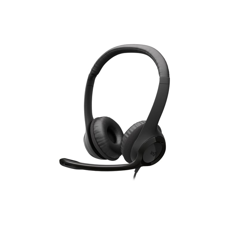 Навушники Logitech H390 USB-C Midnight Black (981-001576) - фото 1