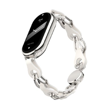 Ремінець до фітнес браслета Armorstandart Chain Wristband для Xiaomi Smart Band 10/9/8 Silver (ARM86889) - фото 1