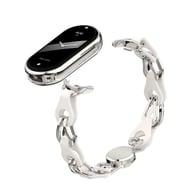 Ремінець до фітнес браслета Armorstandart Chain Wristband для Xiaomi Smart Band 10/9/8 Silver (ARM86889) - фото 2