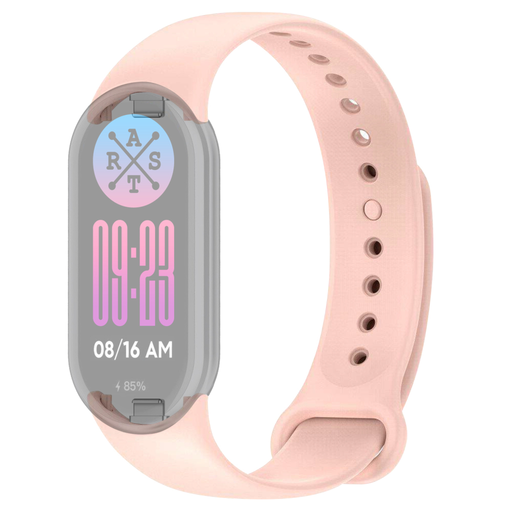 Ремінець до фітнес браслета Armorstandart для Xiaomi Smart Band 10/9/8 Powder Pink (ARM86913) - фото 1