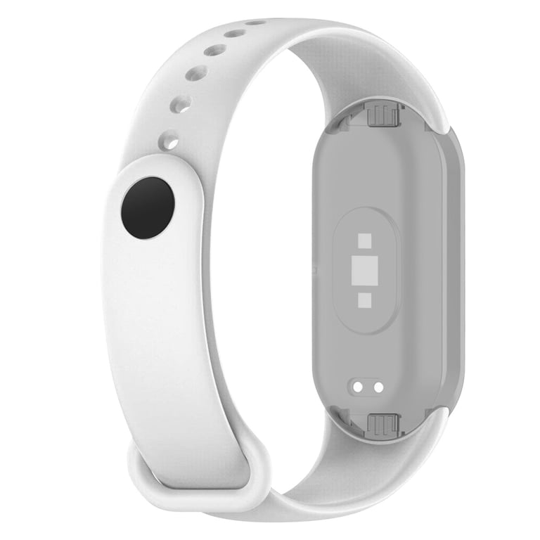 Ремінець до фітнес браслета Armorstandart для Xiaomi Smart Band 10/9/8 White (ARM86916) - фото 2